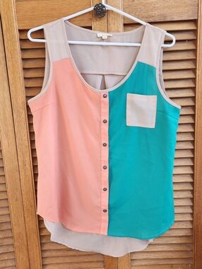 Colorblock Vest